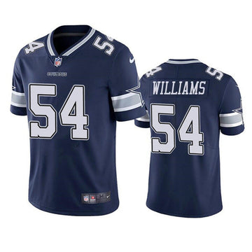Dallas Cowboys #54 Sam Williams Navy Jersey