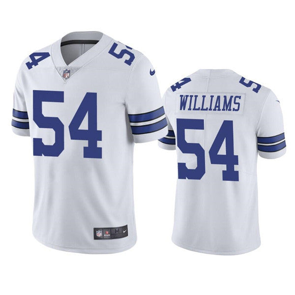 Dallas Cowboys #54 Sam Williams White Jersey