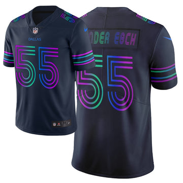 Dallas Cowboys #55 Leighton Vander Esch Navy 2019 City Edition Jersey