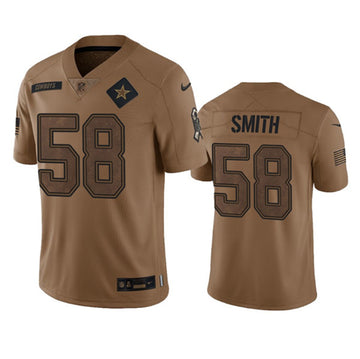 Mazi Smith Dallas Cowboys brown Salute To Service jersey