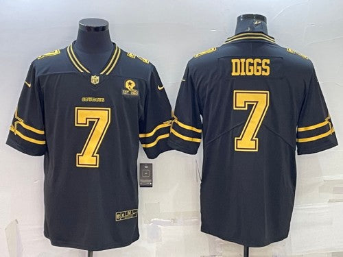 Trevon Diggs Dallas Cowboys black jersey