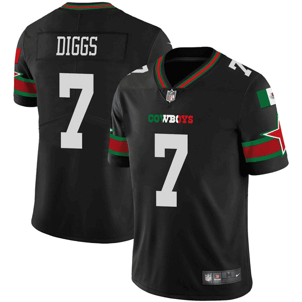 Trevon Diggs Dallas Cowboys black jersey