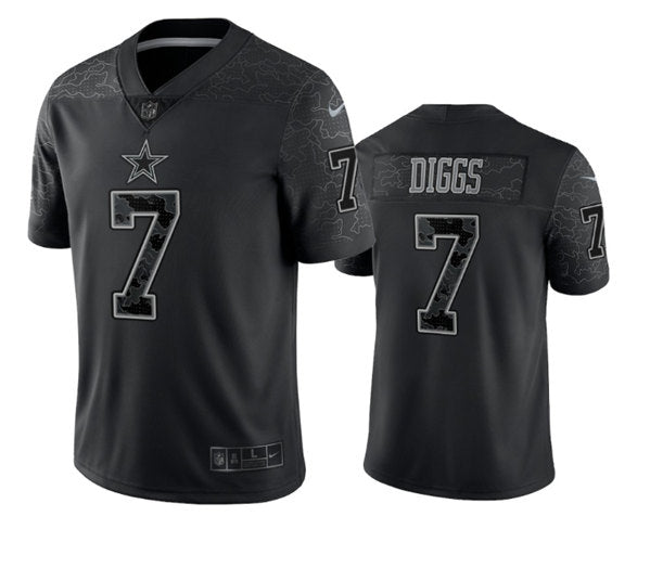 Trevon Diggs Dallas Cowboys black jersey