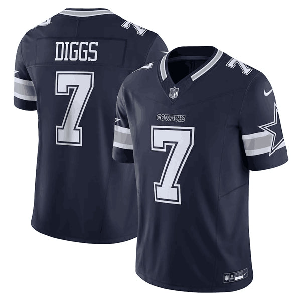 Trevon Diggs Dallas Cowboys navy FUSE jersey