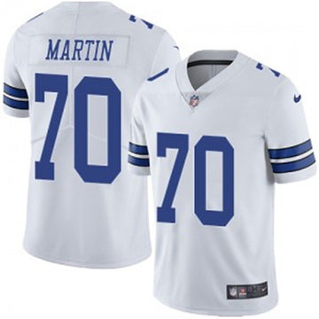 Dallas Cowboys #70 Zack Martin White Jersey