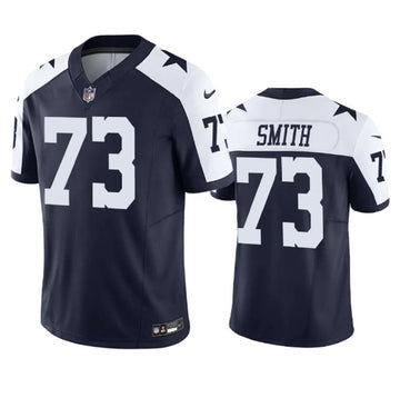 Tyler Smith Dallas Cowboys navy FUSE jersey