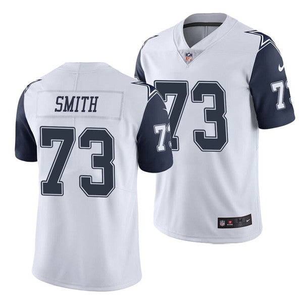 Dallas Cowboys #73 Tyler Smith White Color Rush Jersey