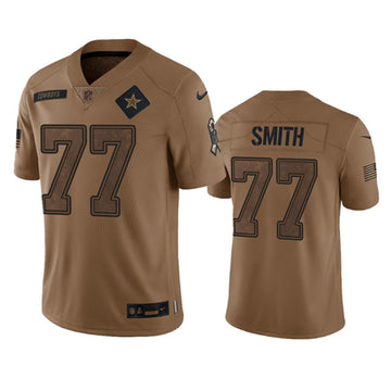 Tyron Smith Dallas Cowboys brown Salute To Service jersey