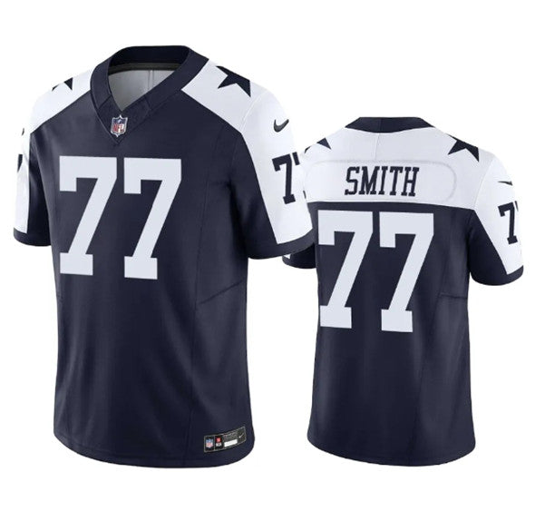 Tyron Smith Dallas Cowboys navy FUSE jersey