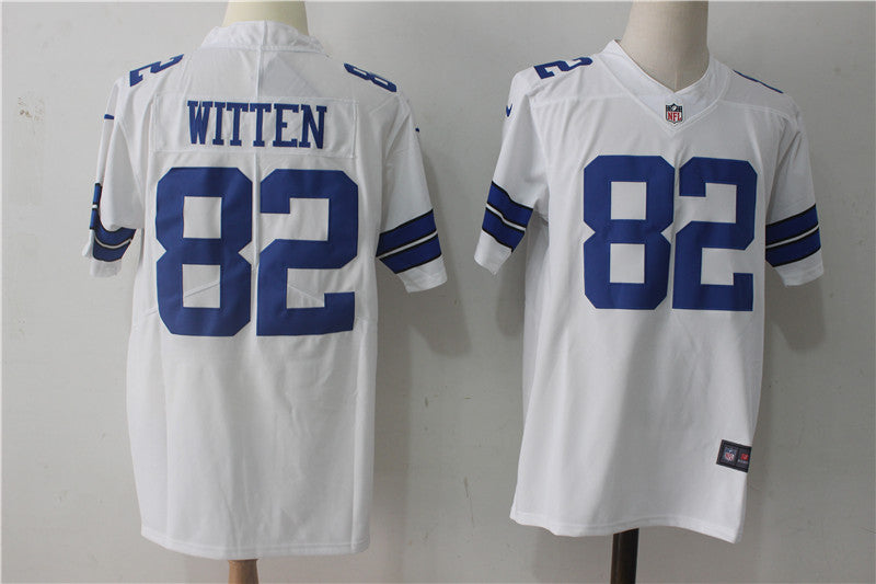 Dallas Cowboys #82 Jason Witten White Jersey