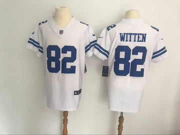 Dallas Cowboys #82 Jason Witten White Elite Jersey