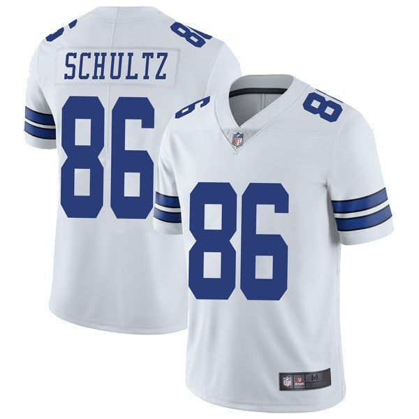 Dallas Cowboys #86 Dalton Schultz White Jersey