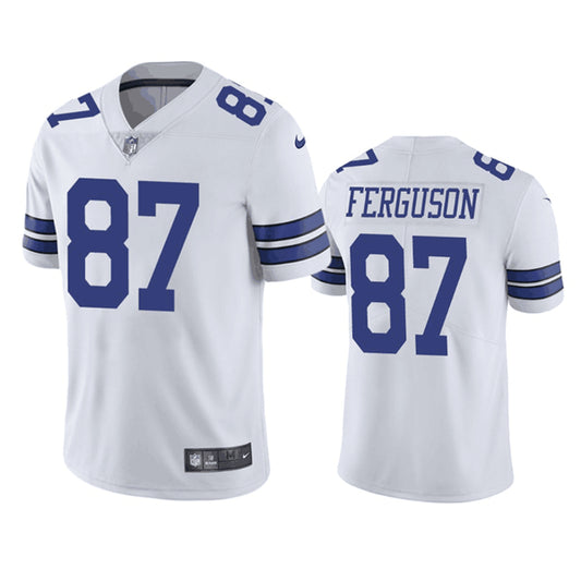 Dallas Cowboys #87 Jake Ferguson White Jersey