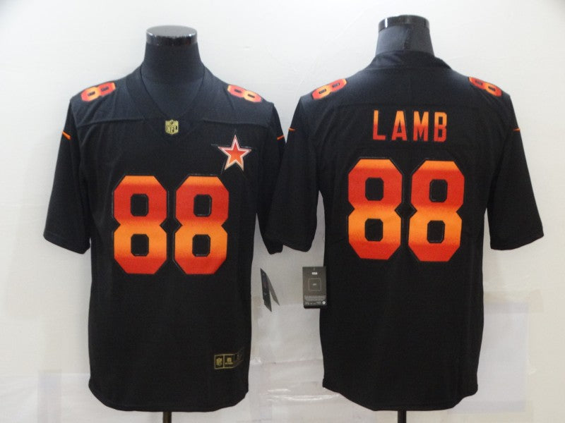 Dallas Cowboys #88 CeeDee Lamb 2020 Black Fashion Jersey