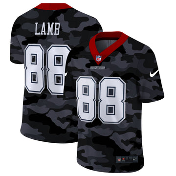 Dallas Cowboys #88 CeeDee Lamb 2020 Camo Jersey