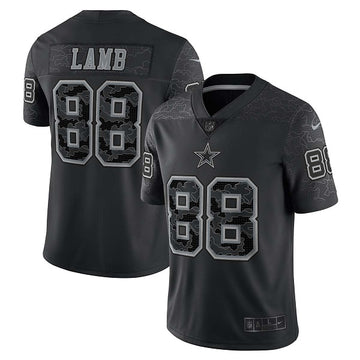CeeDee Lamb Dallas Cowboys black jersey