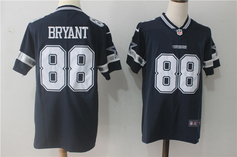 Dallas Cowboys #88 Dez Bryant Navy Blue Team Color Jersey