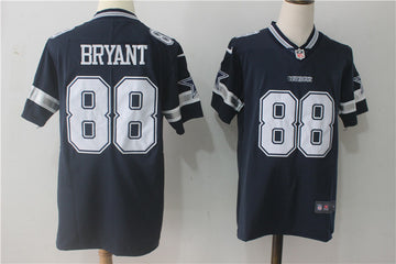 Dallas Cowboys #88 Dez Bryant Navy Blue Team Color Jersey