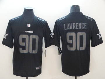 Dallas Cowboys #90 Demarcus Lawrence 2018 Black Impact Jersey