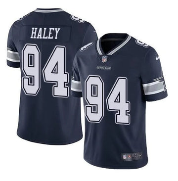 Dallas Cowboys #94 Charles Haley Navy Jersey