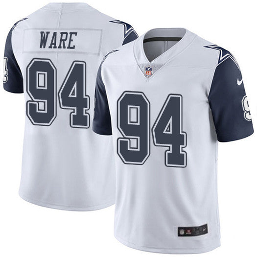 Dallas Cowboys #94 DeMarcus Ware White Jersey