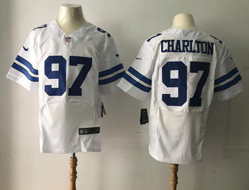 Dallas Cowboys #97 Taco Charlton White 2017 Elite Jersey