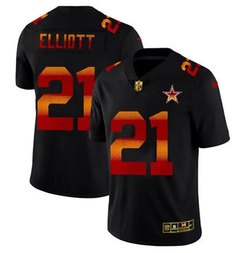 Dallas Cowboys Custom Black Fashion Jersey