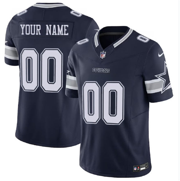 Dallas Cowboys Custom Navy 2023 FUSE Alternate Jersey