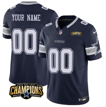 Custom Dallas Cowboys navy FUSE jersey