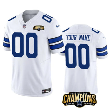 Custom Dallas Cowboys white FUSE jersey
