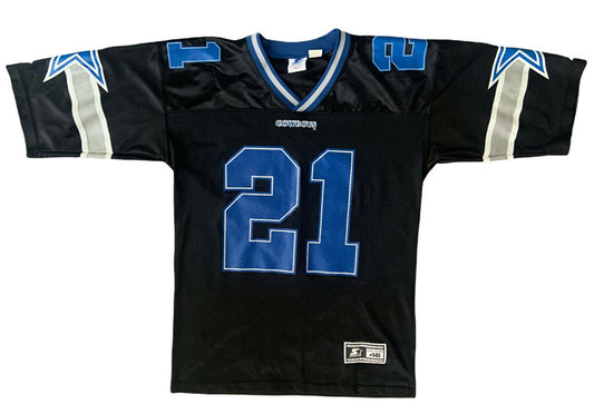 Dallas Cowboys Custom Vintage Rare Black Throwback jersey