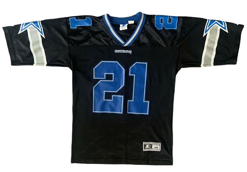 Custom Dallas Cowboys black Throwback jersey