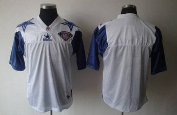 Dallas Cowboys Customized White Mitchell And Ness 75th Jersey