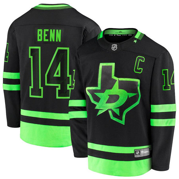 Jamie Benn Dallas Stars black Alternate jersey