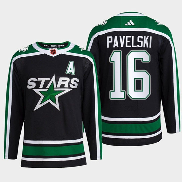 Joe Pavelski Dallas Stars black Reverse Retro jersey