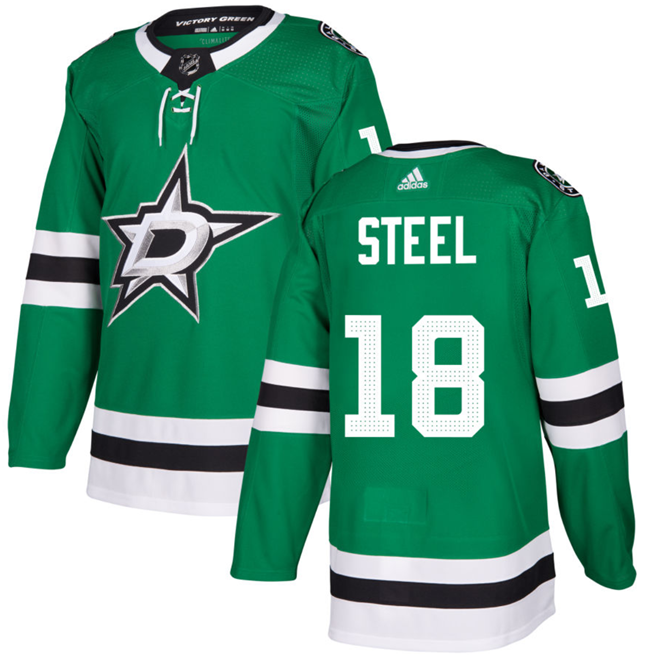 Sam Dallas Stars green jersey