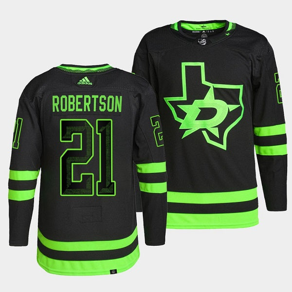 Jason Robertson Dallas Stars black Alternate jersey