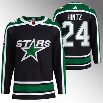 Roope Hintz Dallas Stars black Reverse Retro jersey