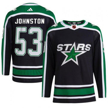 Wyatt Johnston Dallas Stars green jersey