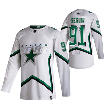 Tyler Seguin Dallas Stars white Reverse Retro jersey