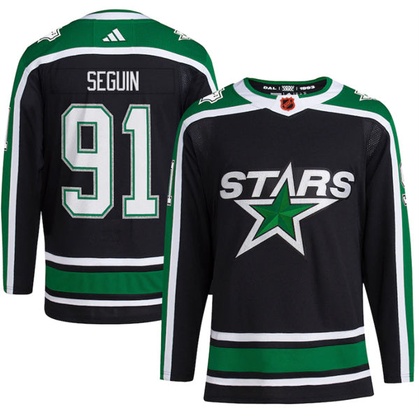 Tyler Seguin Dallas Stars black Reverse Retro jersey