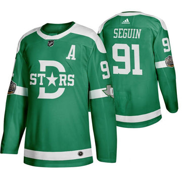 Tyler Seguin Dallas Stars green jersey