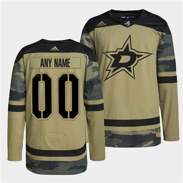 Custom Dallas Stars camo Camo jersey