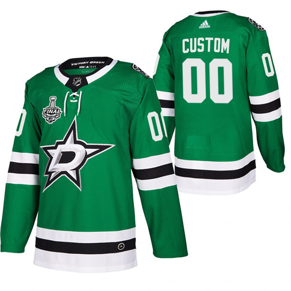 Custom Dallas Stars green Authentic jersey