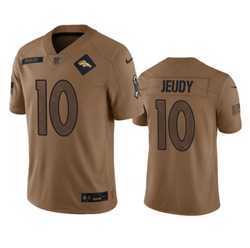 Jerry Jeudy Denver Broncos brown Salute To Service jersey