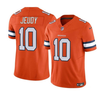 Jerry Jeudy Denver Broncos orange FUSE jersey