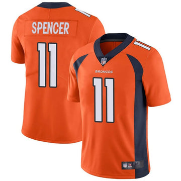 Denver Broncos #11 Diontae Spencer Orange Jersey