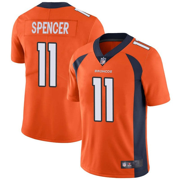 Denver Broncos #11 Diontae Spencer Orange Jersey