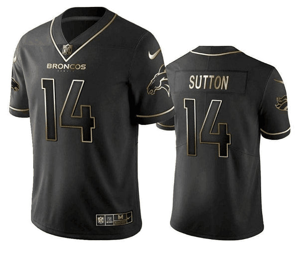 Courtland Sutton Denver Broncos black jersey
