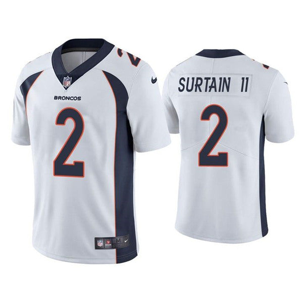 Patrick Surtain II Denver Broncos white jersey